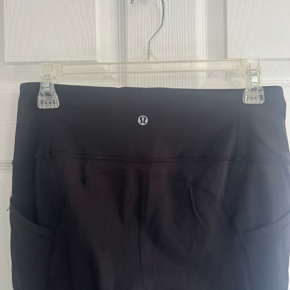 Lululemon Black All The Right Places Full Length Leggings - size 8 - Picture 5 of 6